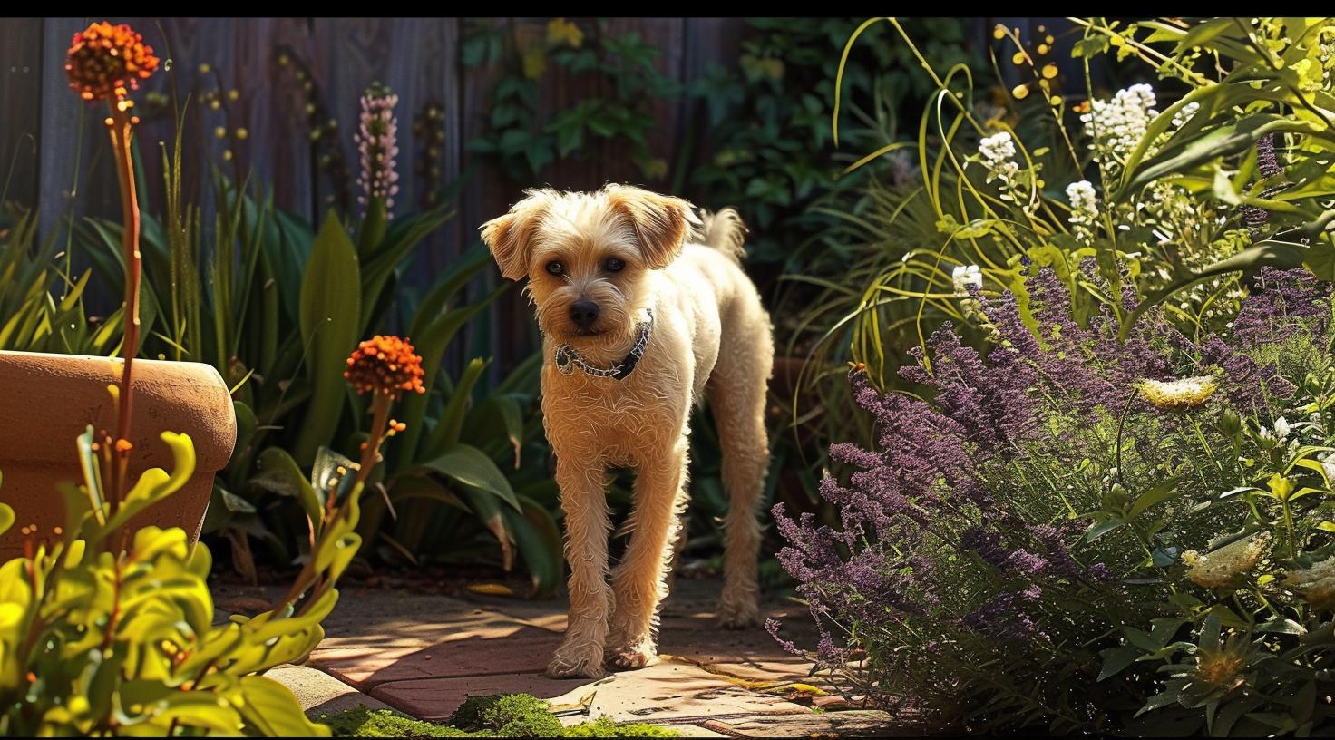 Spiele und Aktivitäten für Hunde im Garten
